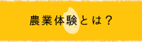 農業体験とは？