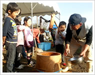 収穫後：収穫祭（感謝際）